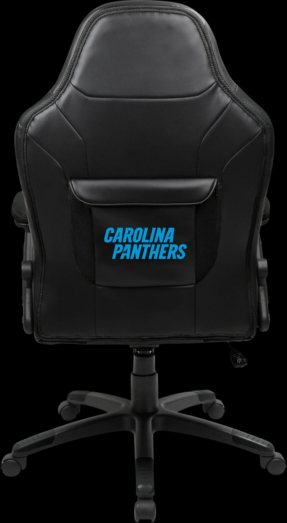 Big Team NFL Carolina Panthers Black Oversized Gaming Chair - Thumbnail - Image 2