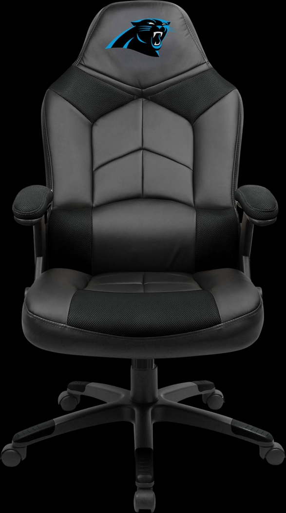 Big Team NFL Carolina Panthers Black Oversized Gaming Chair - Thumbnail - Image 1