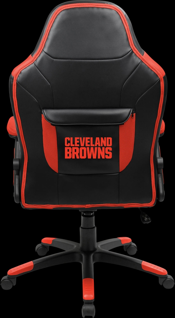 Big Team NFL Cleveland Browns Orange Oversized Gaming Chair - Thumbnail - Image 2