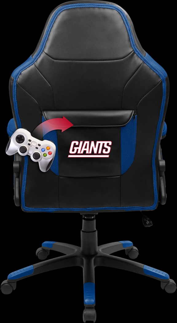 Big Team NFL Giants Blue Oversized Gaming Chair - Thumbnail - Image 3