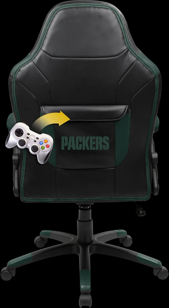 Big Team NFL Green Bay Packers Green Oversized Gaming Chair - Thumbnail - Image 6