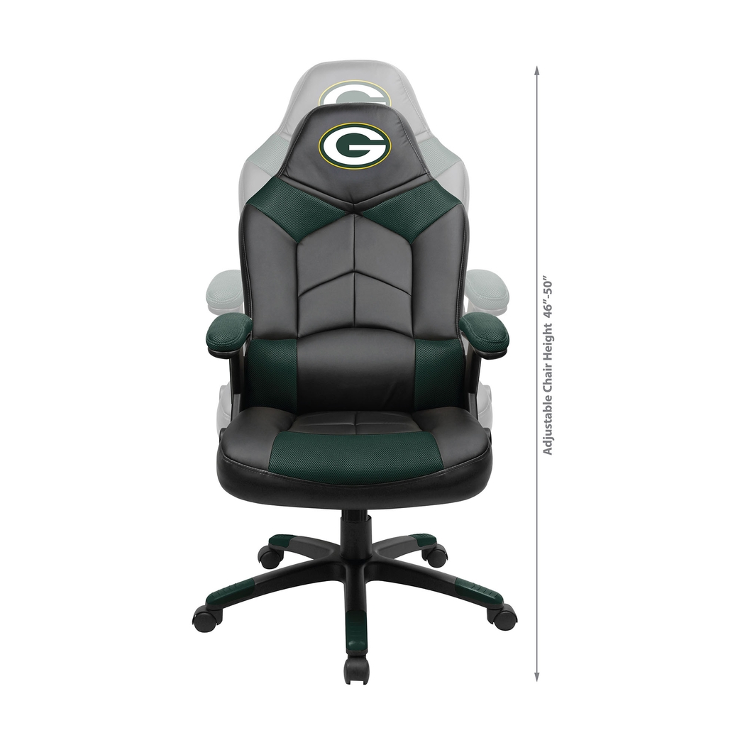 Big Team NFL Green Bay Packers Green Oversized Gaming Chair - Thumbnail - Image 9