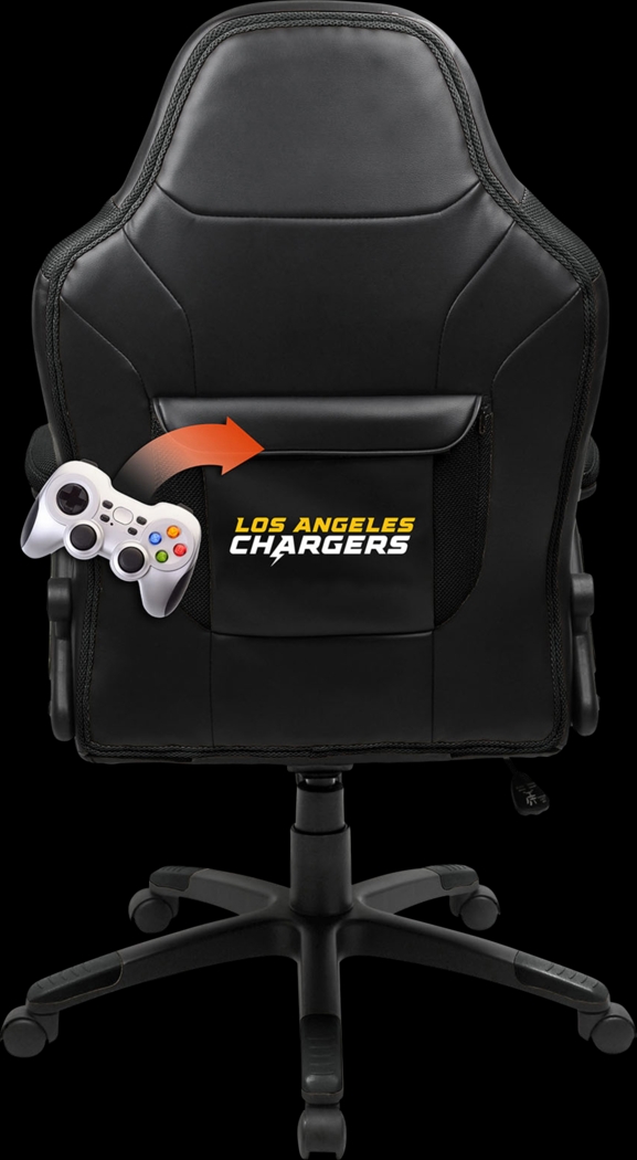 Big Team NFL LA Chargers Blue Oversized Gaming Chair - Thumbnail - Image 3