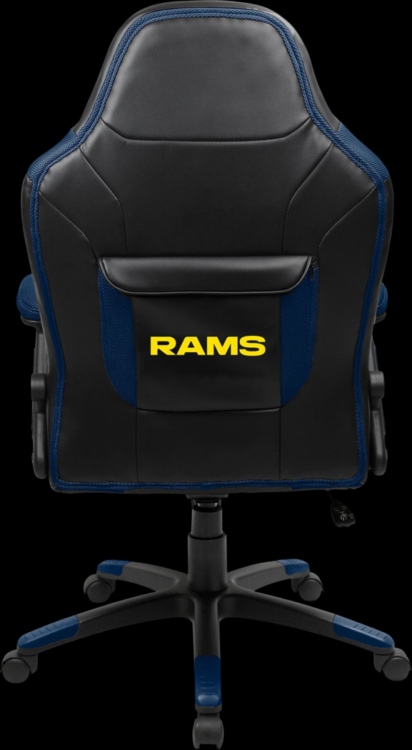Big Team NFL LA Rams Blue Oversized Gaming Chair - Thumbnail - Image 2