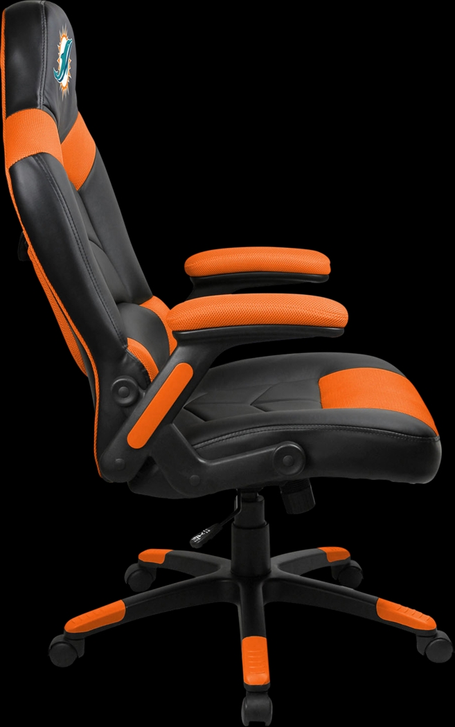 Big Team NFL Miami Dolphins Orange Oversized Gaming Chair - Thumbnail - Image 4