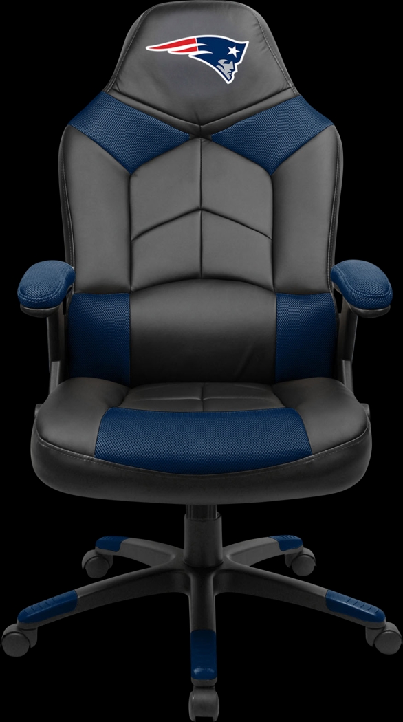 Big Team NFL New England Patriots Blue Oversized Gaming Chair - Thumbnail - Image 3