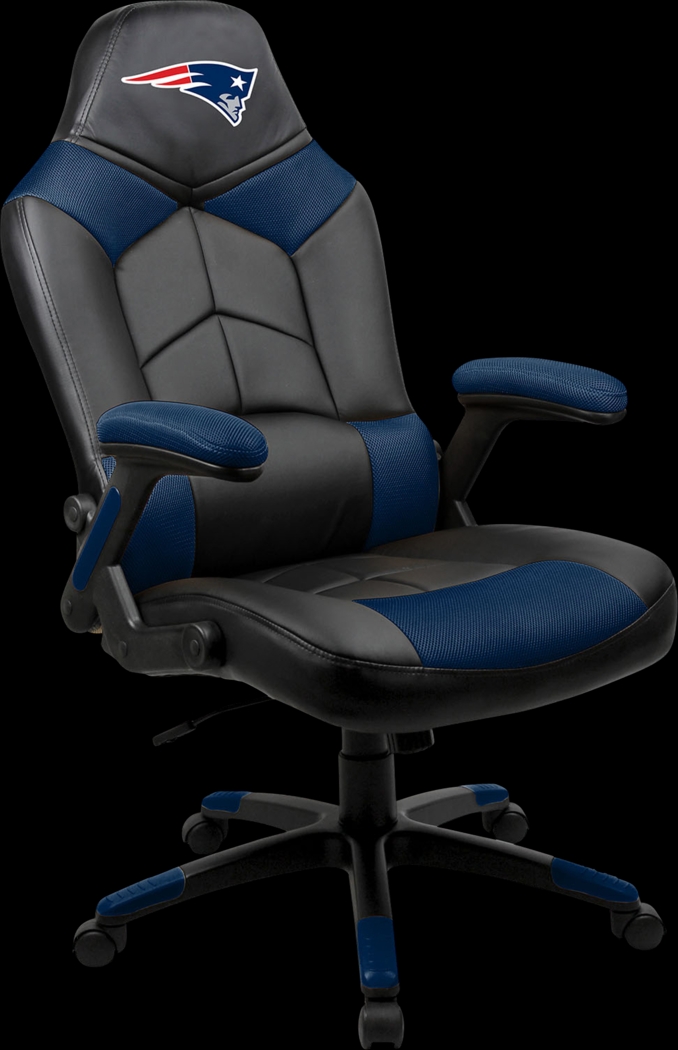Big Team NFL New England Patriots Blue Oversized Gaming Chair - Thumbnail - Image 1
