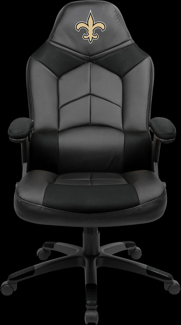 Big Team NFL New Orleans Saints Black Oversized Gaming Chair - Thumbnail - Image 1