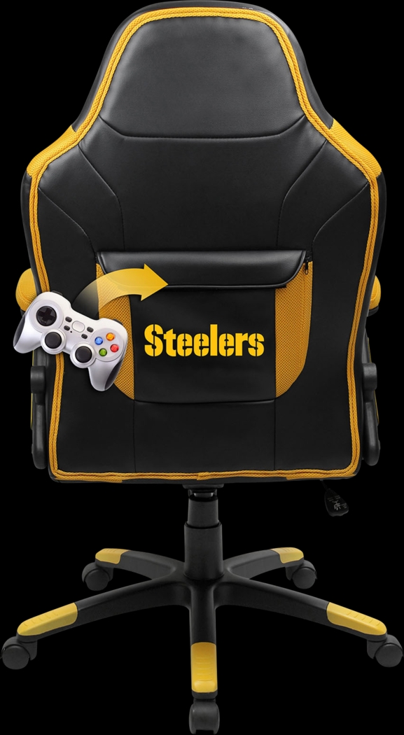 Big Team NFL Pittsburgh Steelers Yellow Oversized Gaming Chair - Thumbnail - Image 3