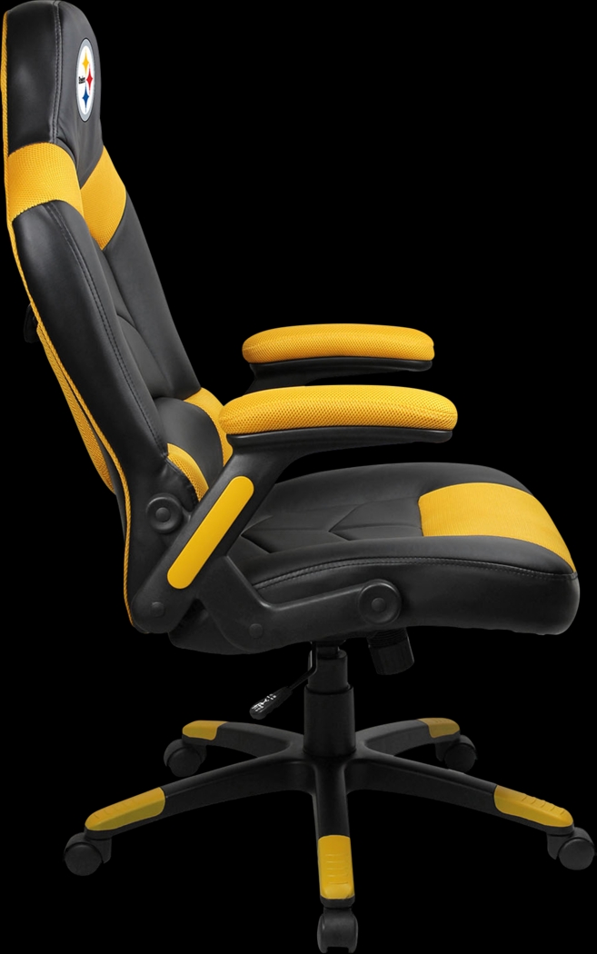 Big Team NFL Pittsburgh Steelers Yellow Oversized Gaming Chair - Thumbnail - Image 4