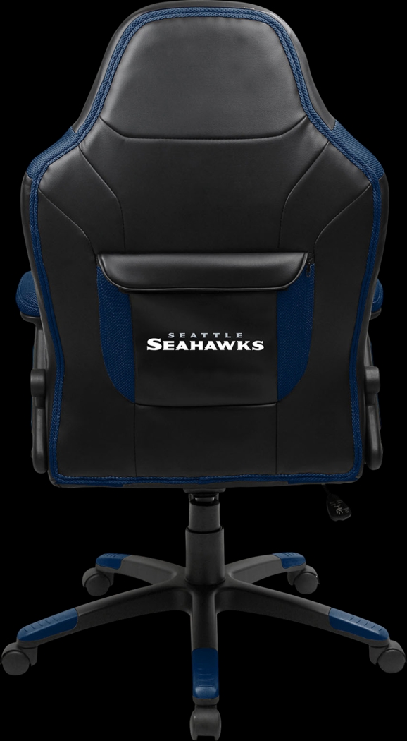 Big Team NFL Seattle Seahwaks Blue Oversized Gaming Chair - Thumbnail - Image 2