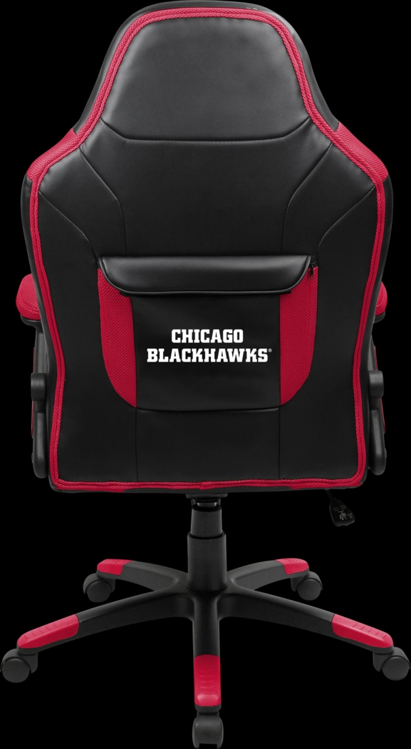 Big Team NHL Chicago Blackhawks Red Oversized Gaming Chair - Thumbnail - Image 2