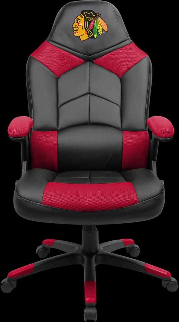 Big Team NHL Chicago Blackhawks Red Oversized Gaming Chair - Thumbnail - Image 1