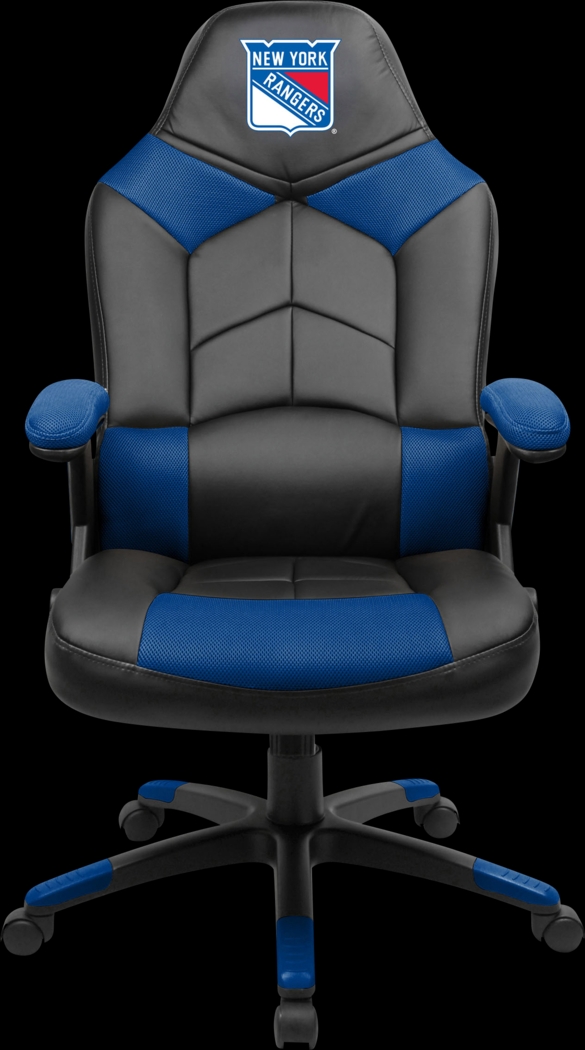 Big Team NHL New York Rangers Blue Oversized Gaming Chair - Thumbnail - Image 1