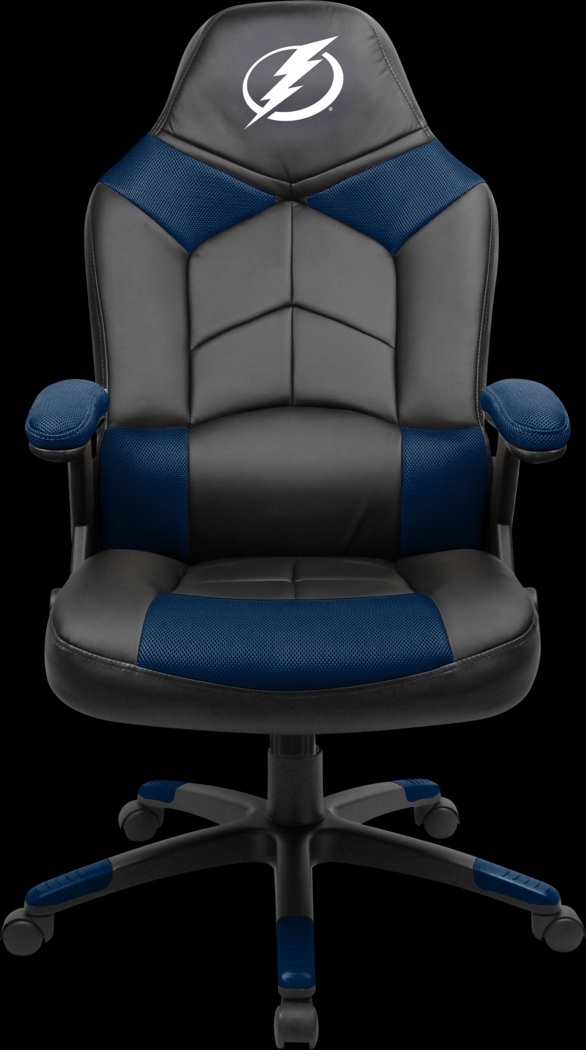 Big Team NHL Tampa Bay Lightning Navy Oversized Gaming Chair - Thumbnail - Image 1