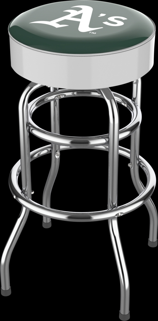 Oakland Athletics White Barstool - Thumbnail - Image 1