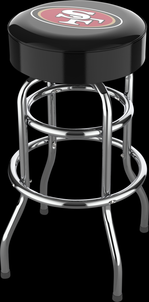 Big Team San Francisco 49ers Black Barstool - Thumbnail - Image 1
