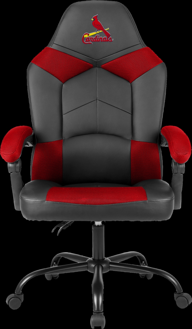 Big Team St. Louis Cardinals Red Office Chairs - Thumbnail - Image 1