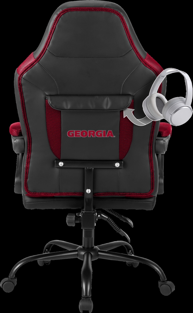Big Team University of Georgia Red Office Chair - Thumbnail - Image 3