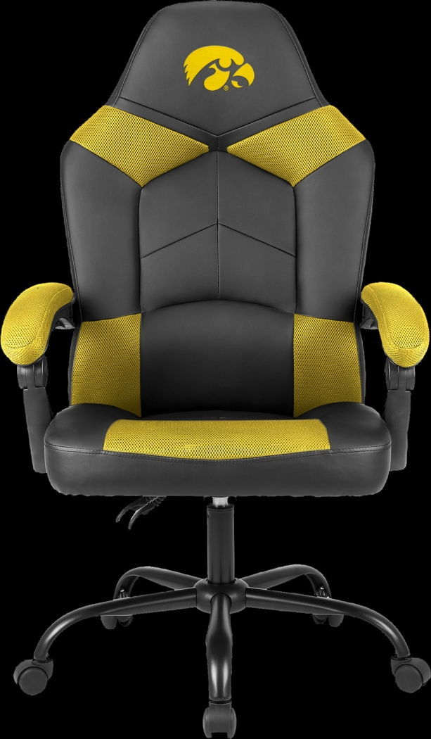 Big Team University of Iowa Yellow Office Chair - Thumbnail - Image 1