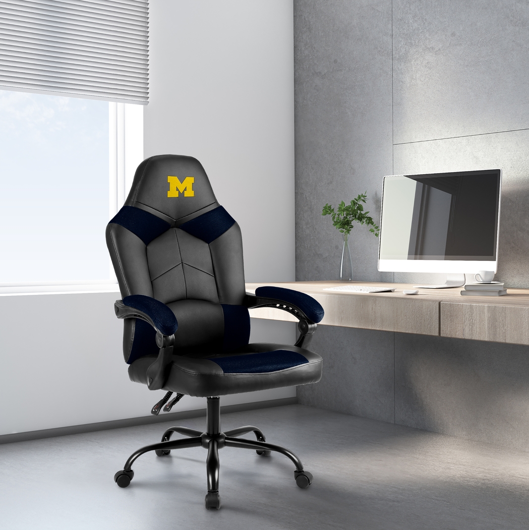 Big Team University of Michigan Navy Office Chair - Thumbnail - Image 2