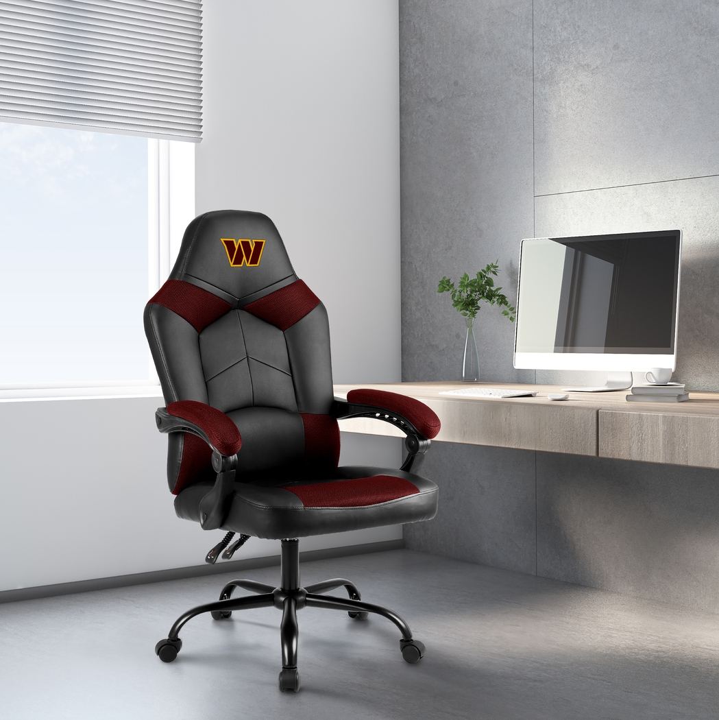 Big Team Washington Commanders Burgundy Office Chair - Thumbnail - Image 2