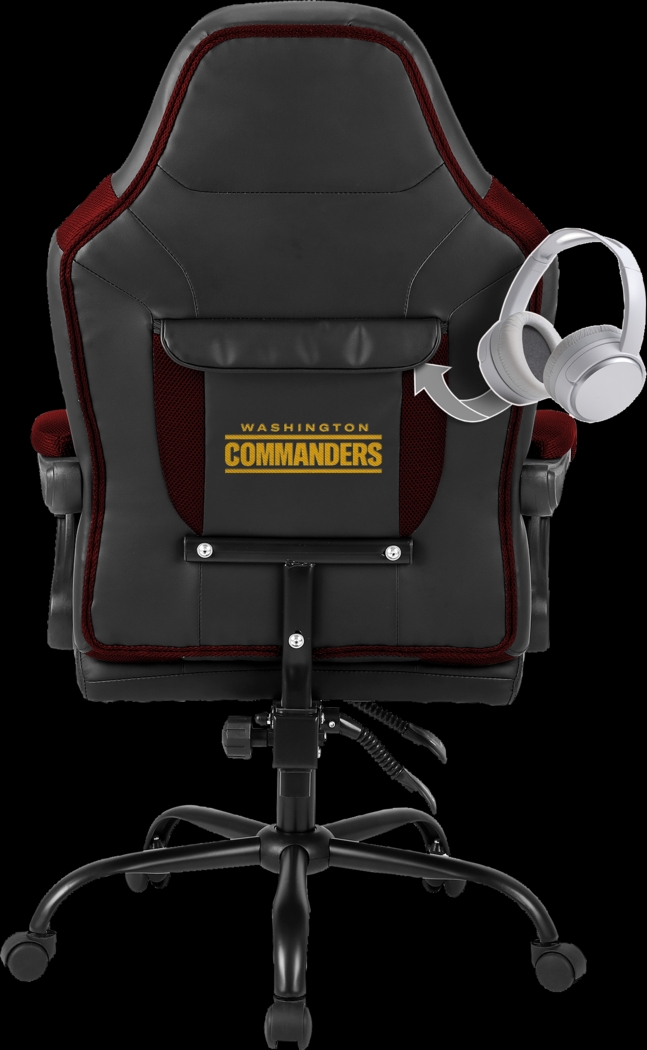 Big Team Washington Commanders Burgundy Office Chair - Thumbnail - Image 3