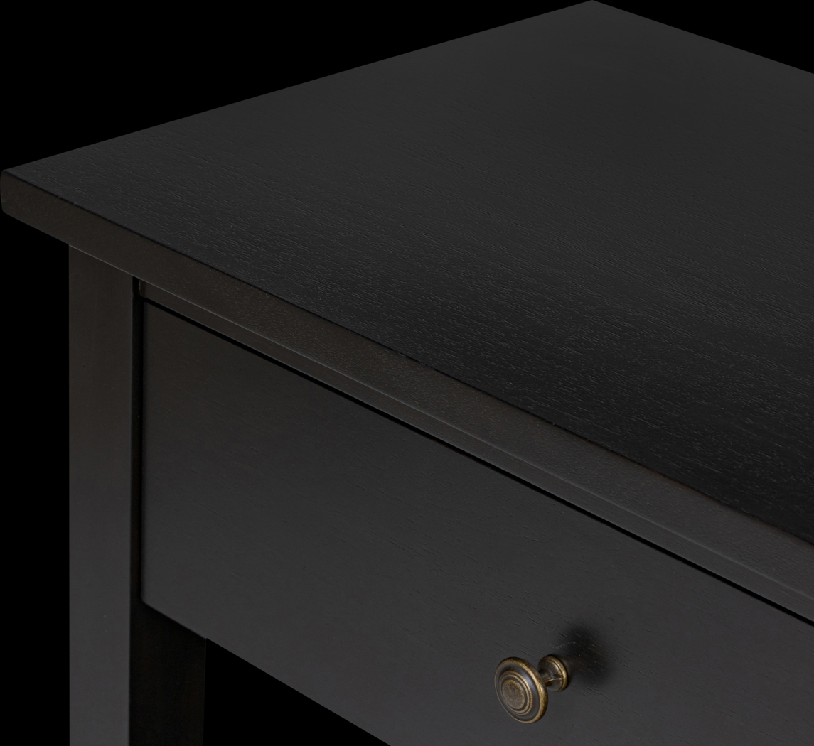 Biga Black Nightstand - Thumbnail - Image 4