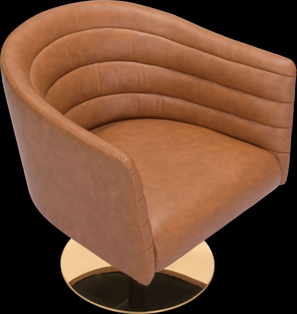 Biglerville Brown Accent Chair - Thumbnail - Image 5