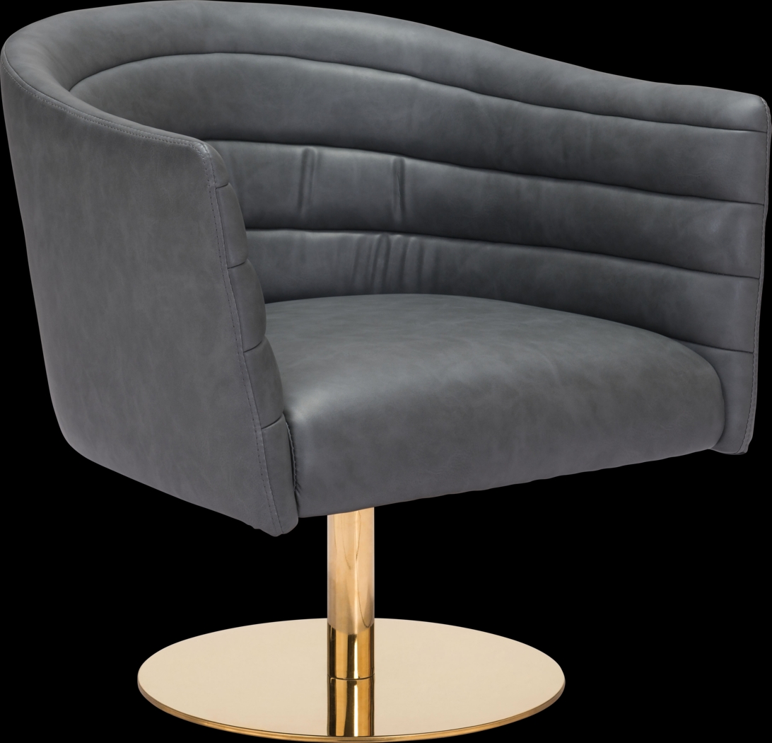 Biglerville Gray Accent Chair - Thumbnail - Image 1