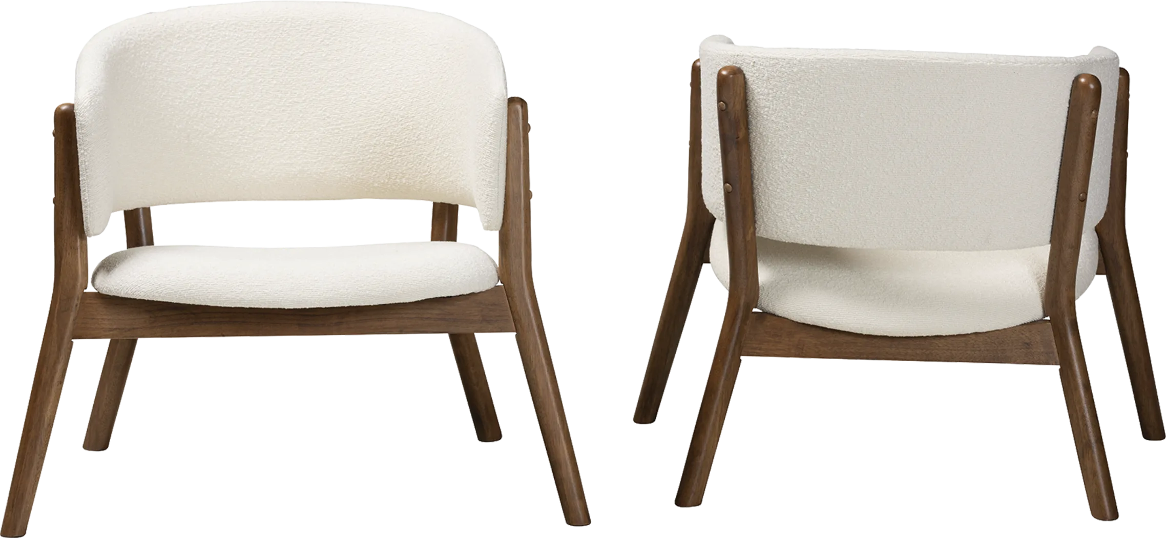 Bigney Cream Accent Chair, Set of 2 - Thumbnail - Image 4