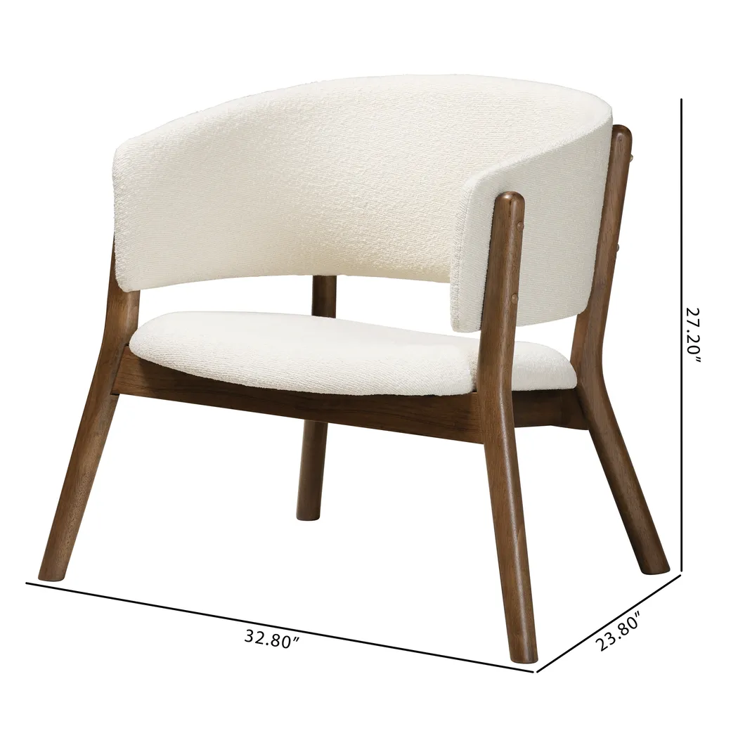 Bigney Cream Accent Chair, Set of 2 - Thumbnail - Image 9