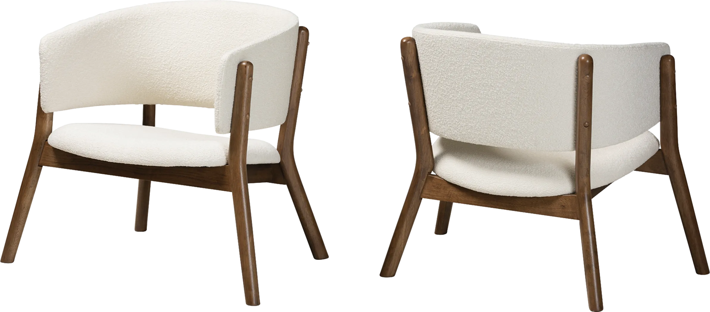 Bigney Cream Accent Chair, Set of 2 - Thumbnail - Image 1