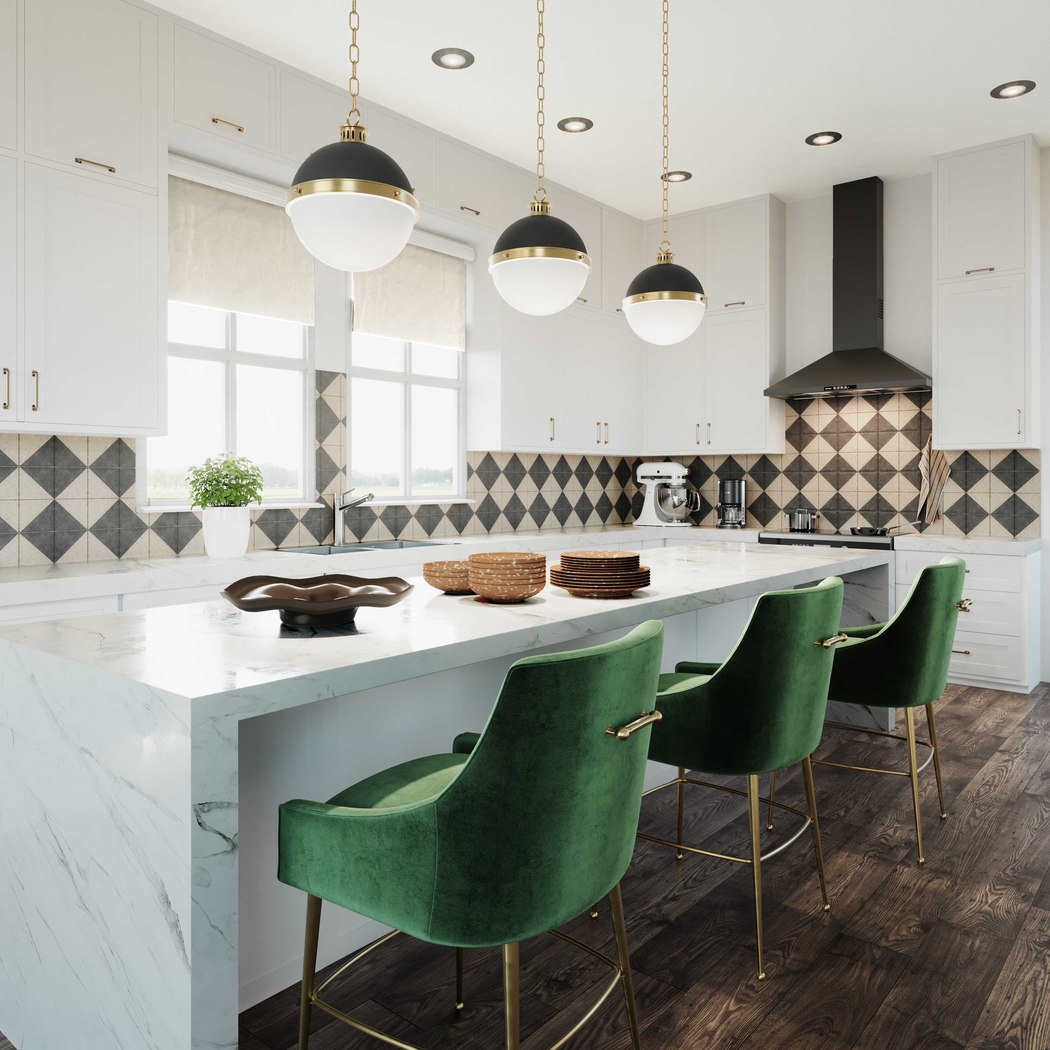 Bilburston Green Counter Stool - Thumbnail - Image 2