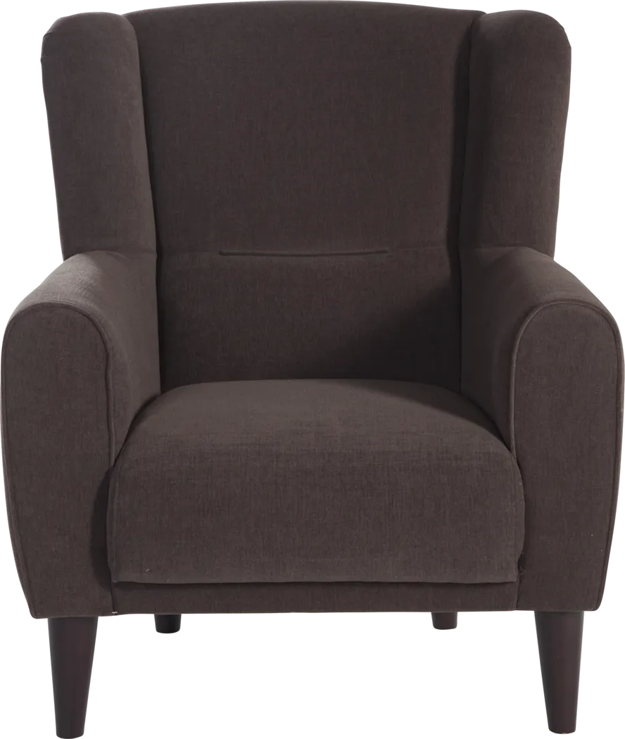 Bilings Dark Brown Accent Chair - Thumbnail - Image 2