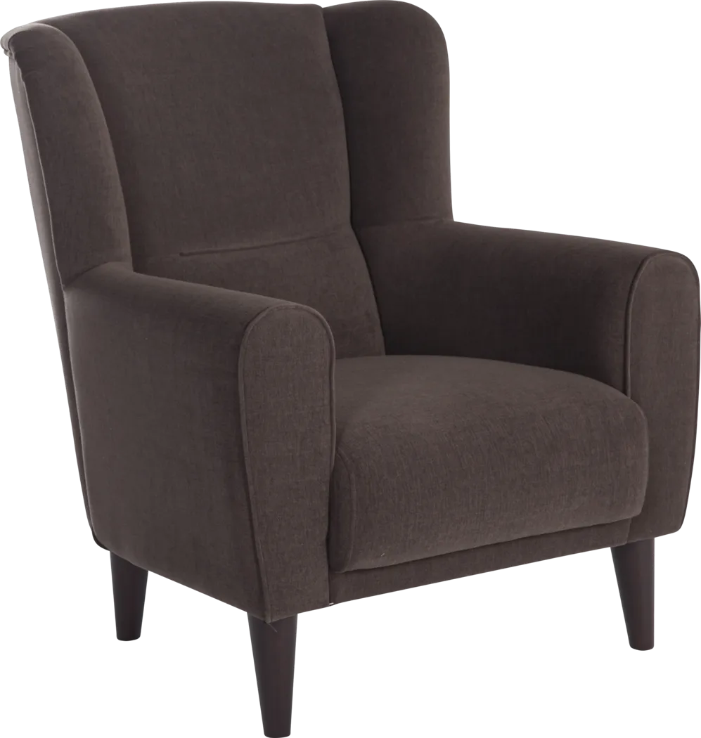 Bilings Dark Brown Accent Chair - Thumbnail - Image 1