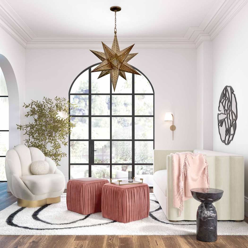 Billecart Mauve Accent Ottoman - Thumbnail - Image 5