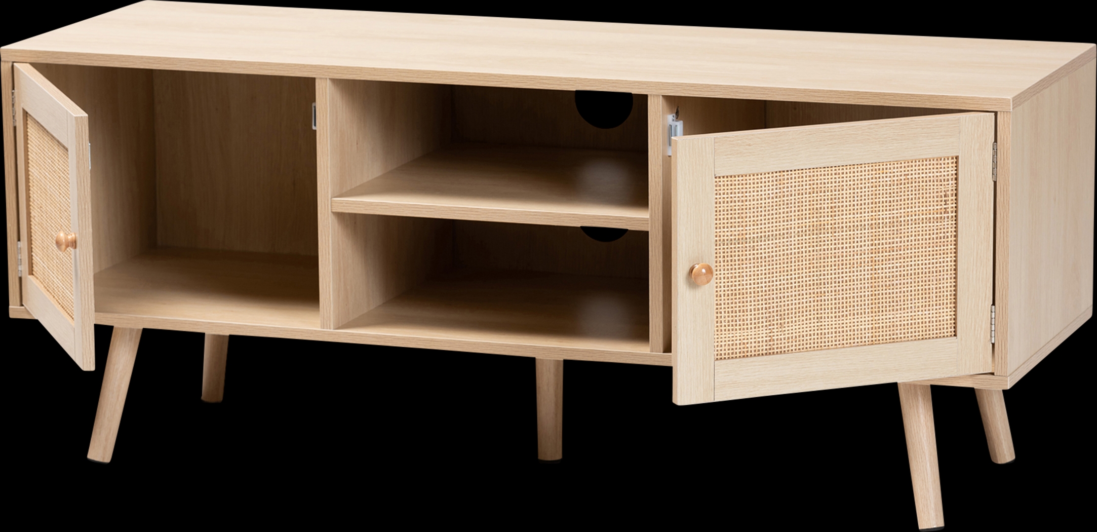 Billiane Light Brown 47.5 in. Console - Thumbnail - Image 3