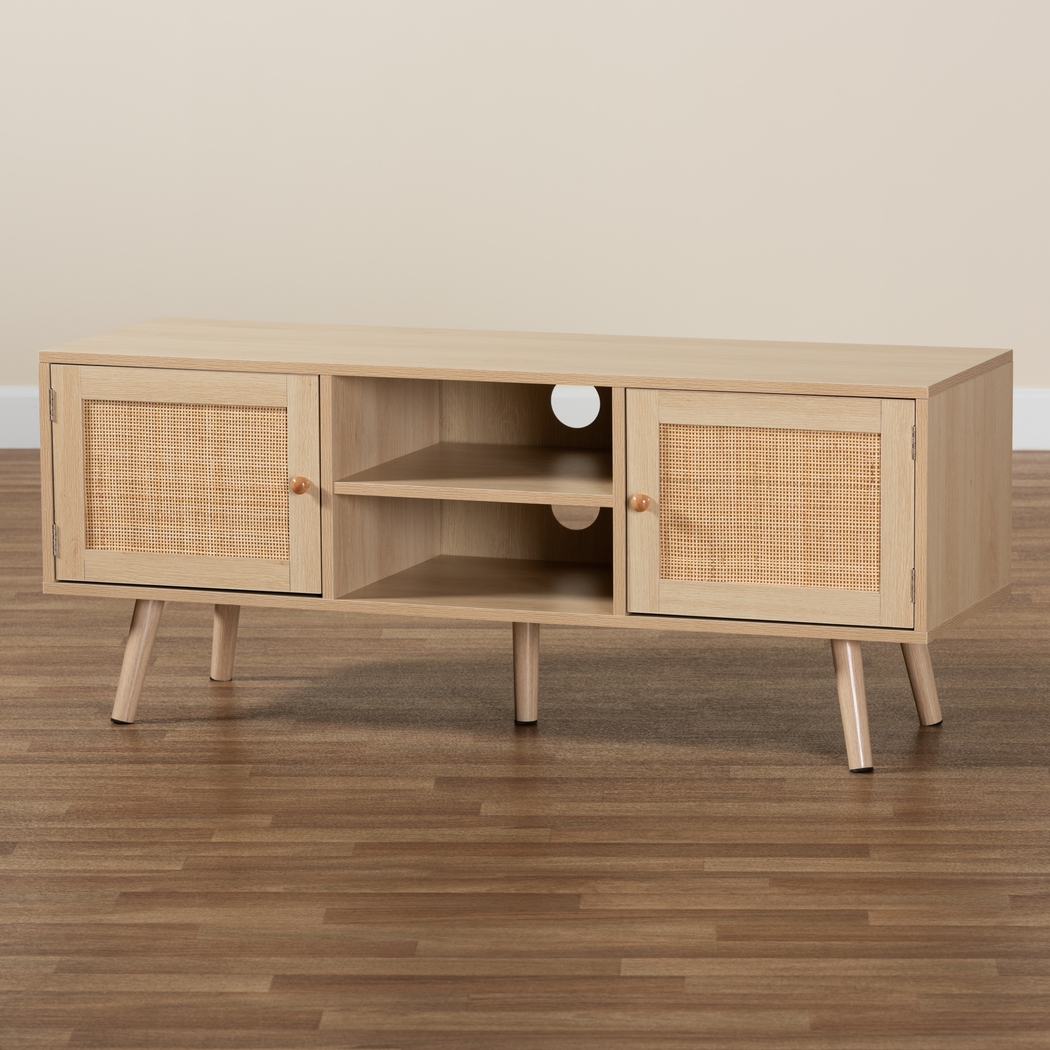 Billiane Light Brown 47.5 in. Console - Thumbnail - Image 8