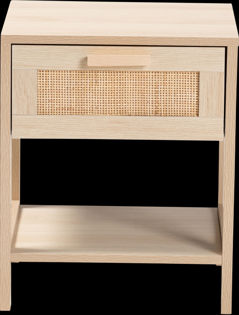 Billiane Light Brown Nightstand - Thumbnail - Image 4