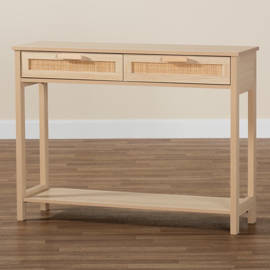 Billiane Light Brown Sofa Table - Thumbnail - Image 8