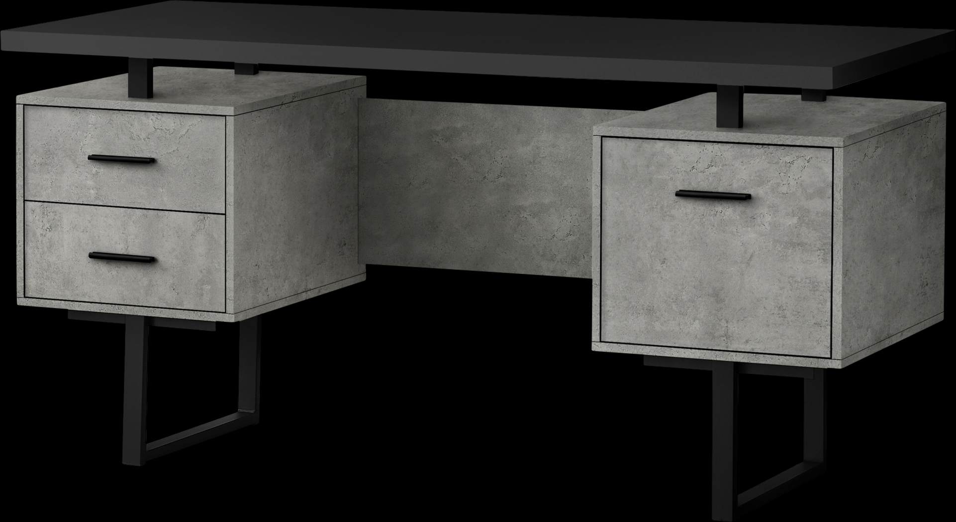 Billingsly Charcoal Desk - Thumbnail - Image 1