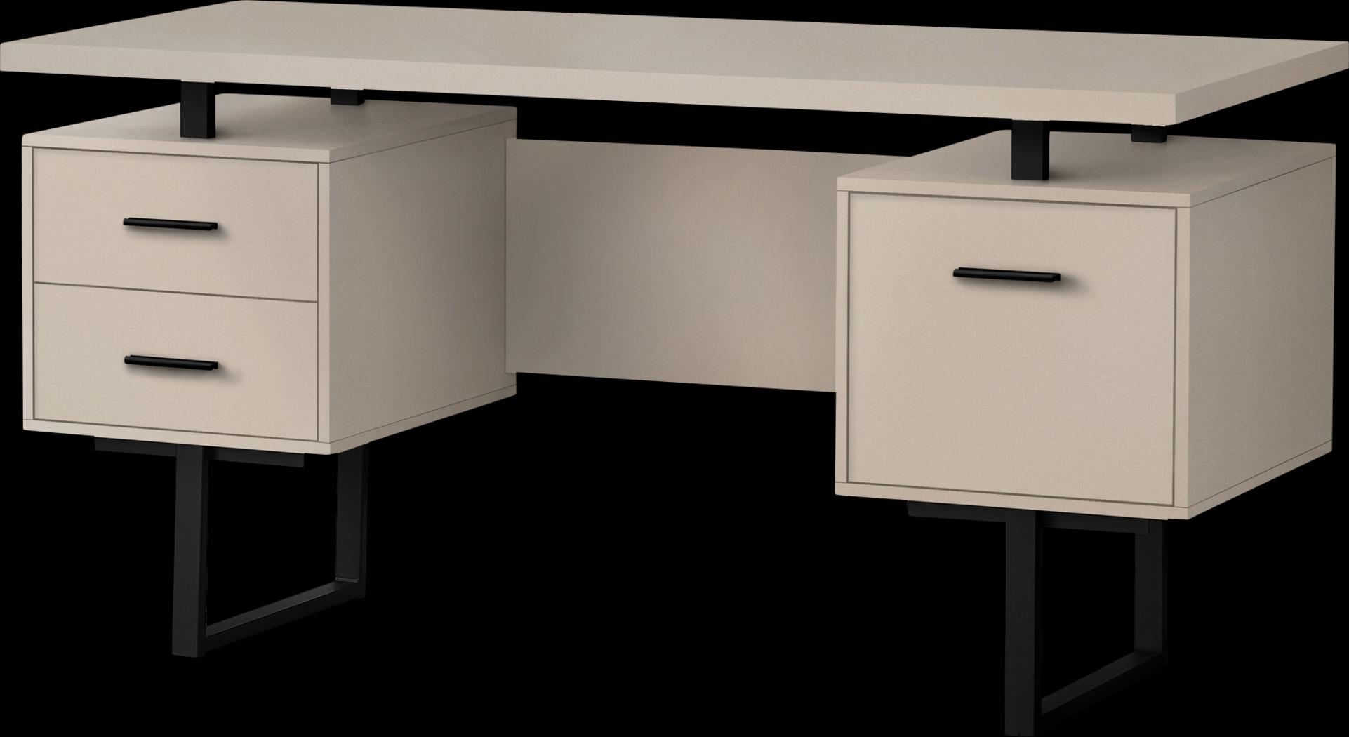 Billingsly Taupe Desk - Thumbnail - Image 1