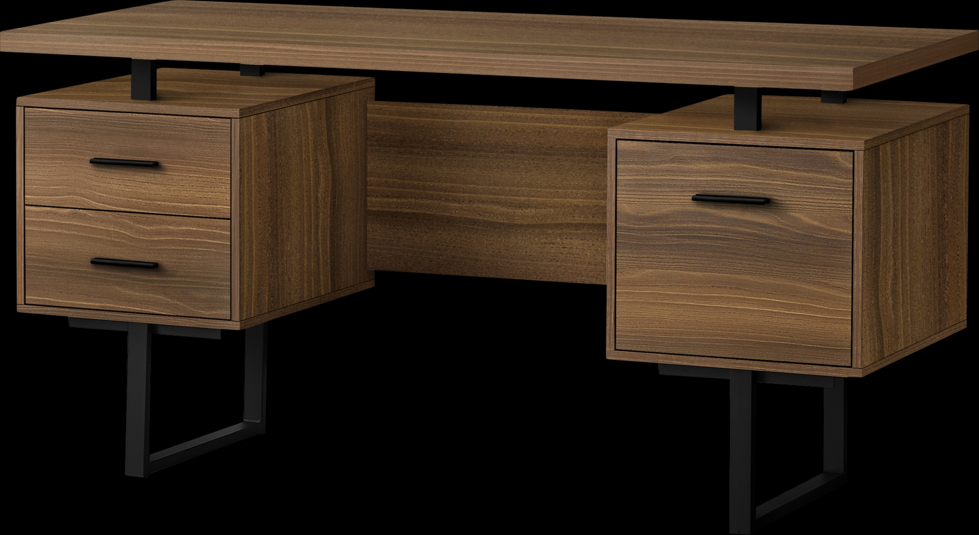 Billingsly Walnut Desk - Thumbnail - Image 1