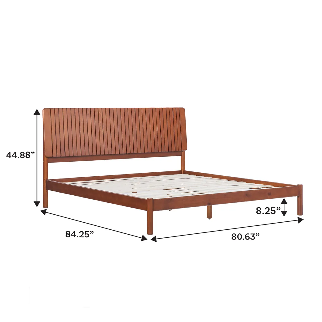Billinis Brown King Bed - Thumbnail - Image 6