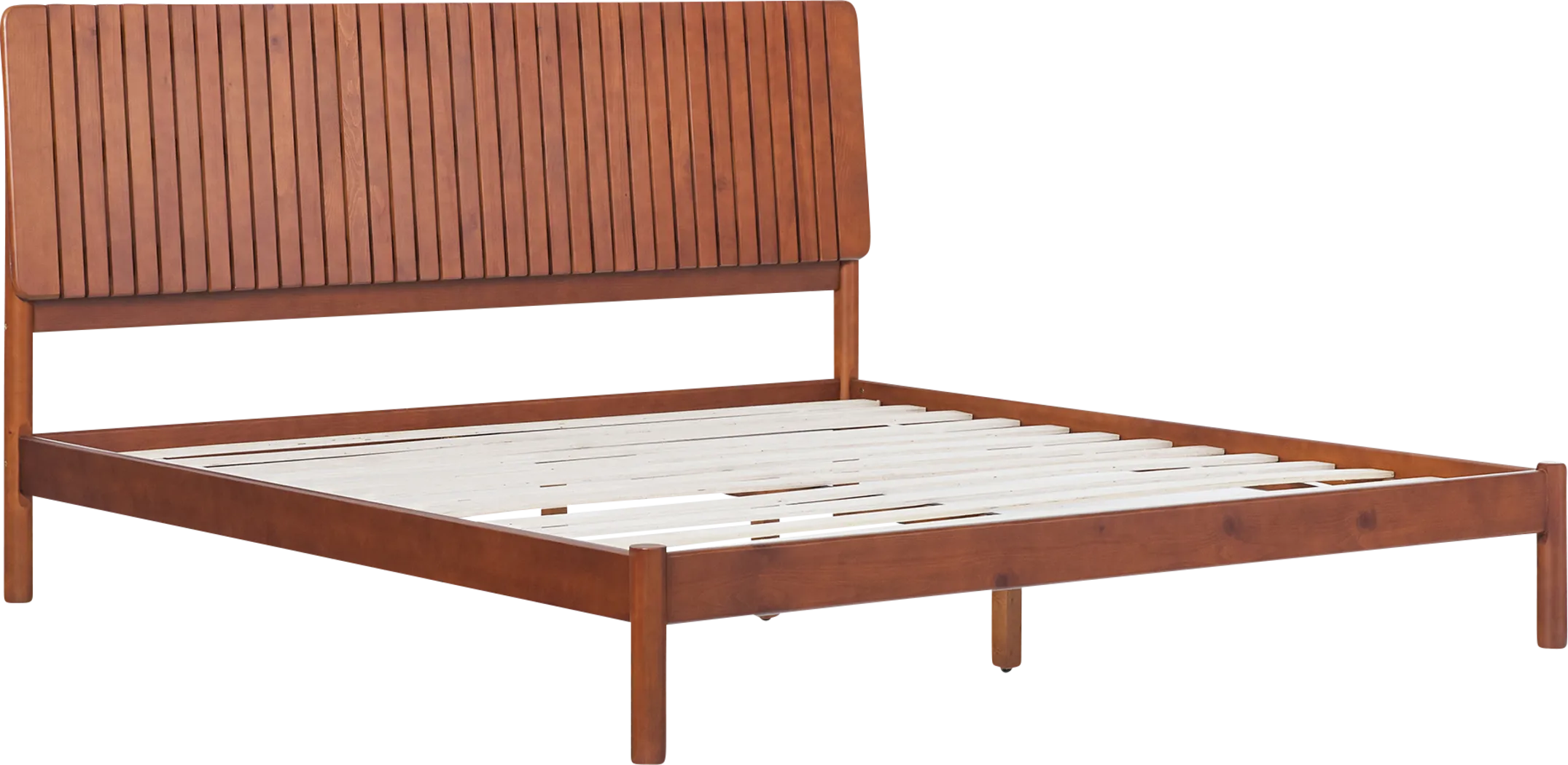 Billinis Brown King Bed - Thumbnail - Image 1
