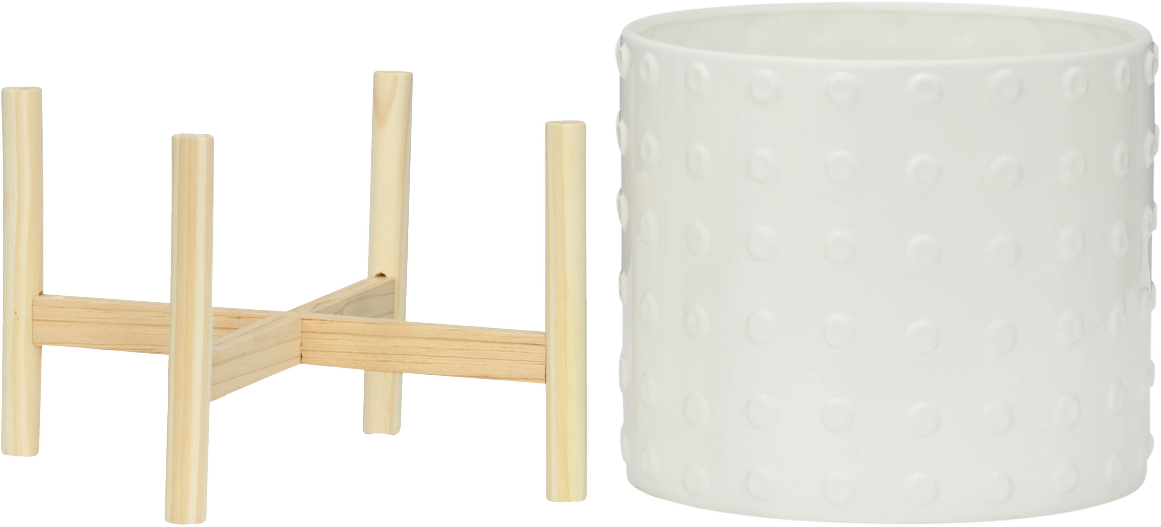 Billupps White Planter - Thumbnail - Image 4