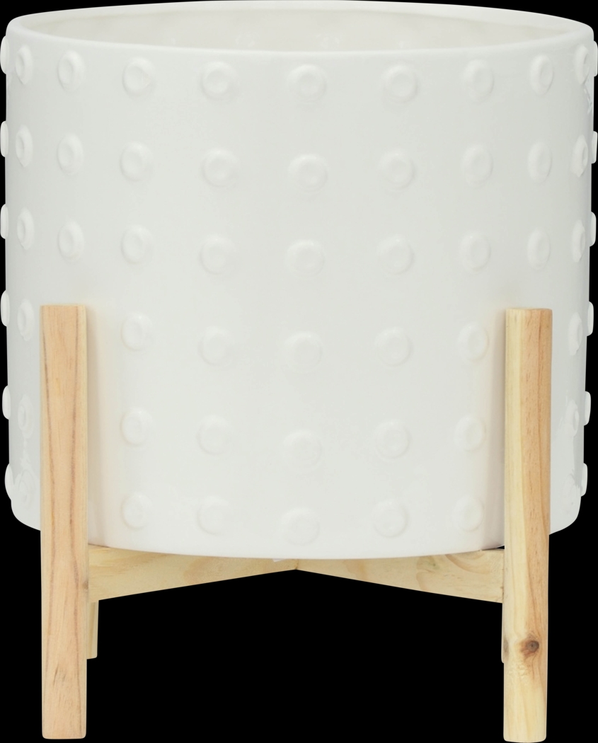 Billupps White Planter - Thumbnail - Image 1