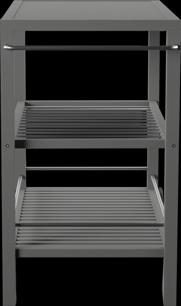 Bilmarsan Gray Outdoor Bar Cart - Thumbnail - Image 4