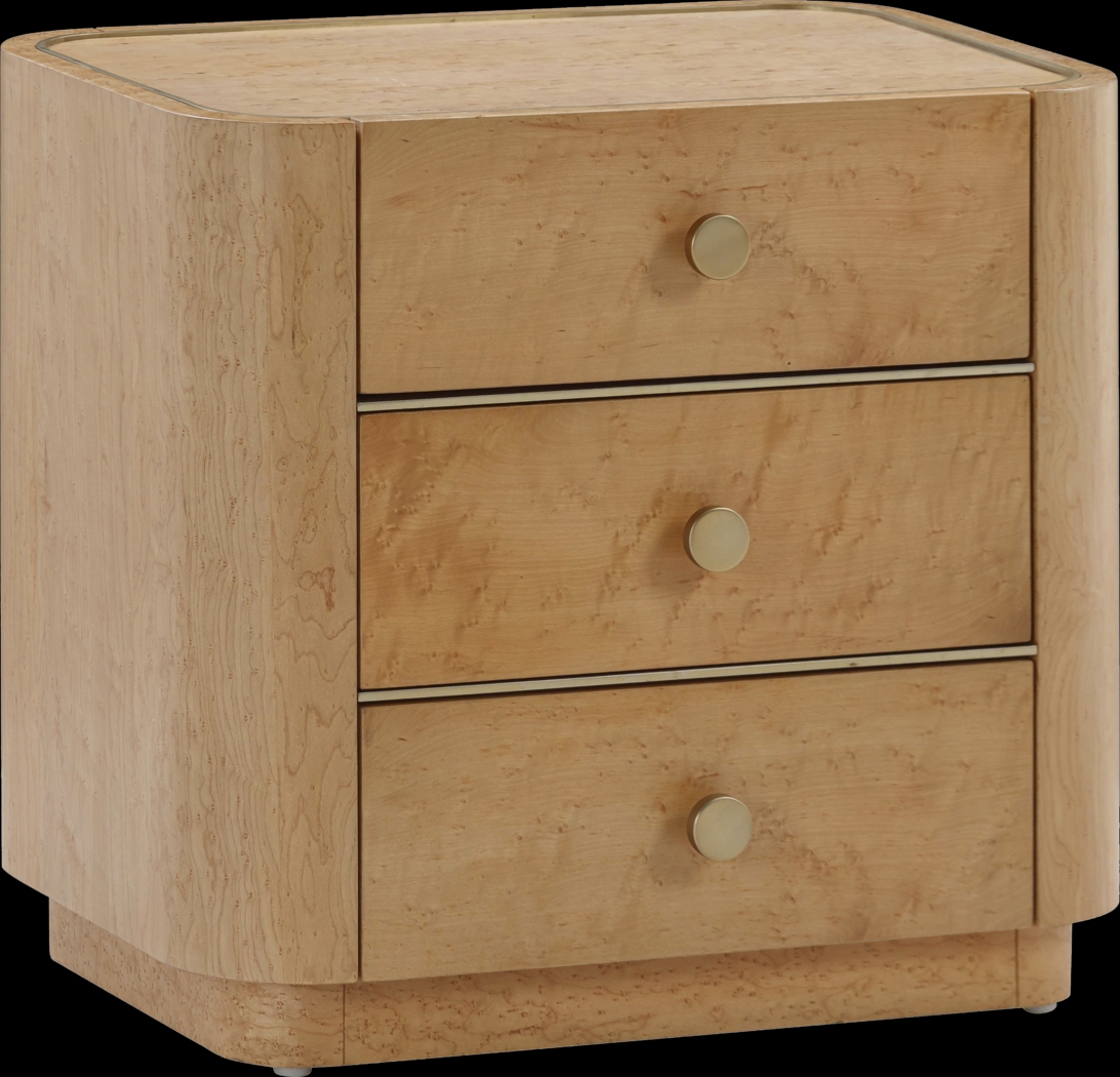 Bilodeau Brown Nightstand - Thumbnail - Image 1
